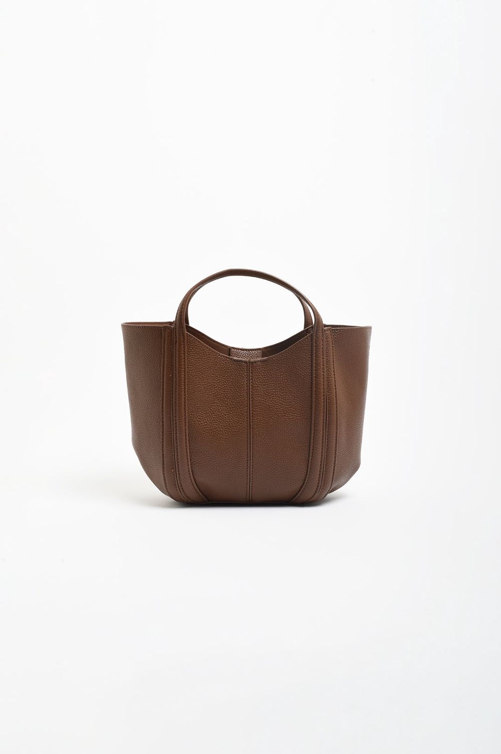 Stitched Curved Small Bag