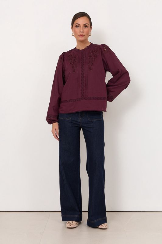 Lou Cut Out  Lace top