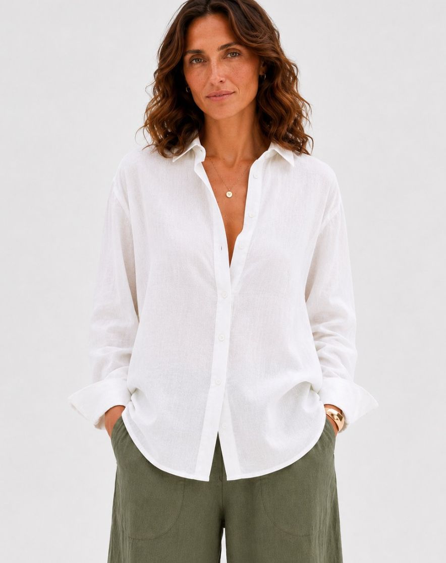 Over sized Linen shirt