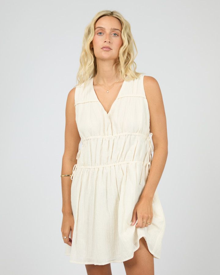 AAE HEIDI RUCHED MINI DRESS