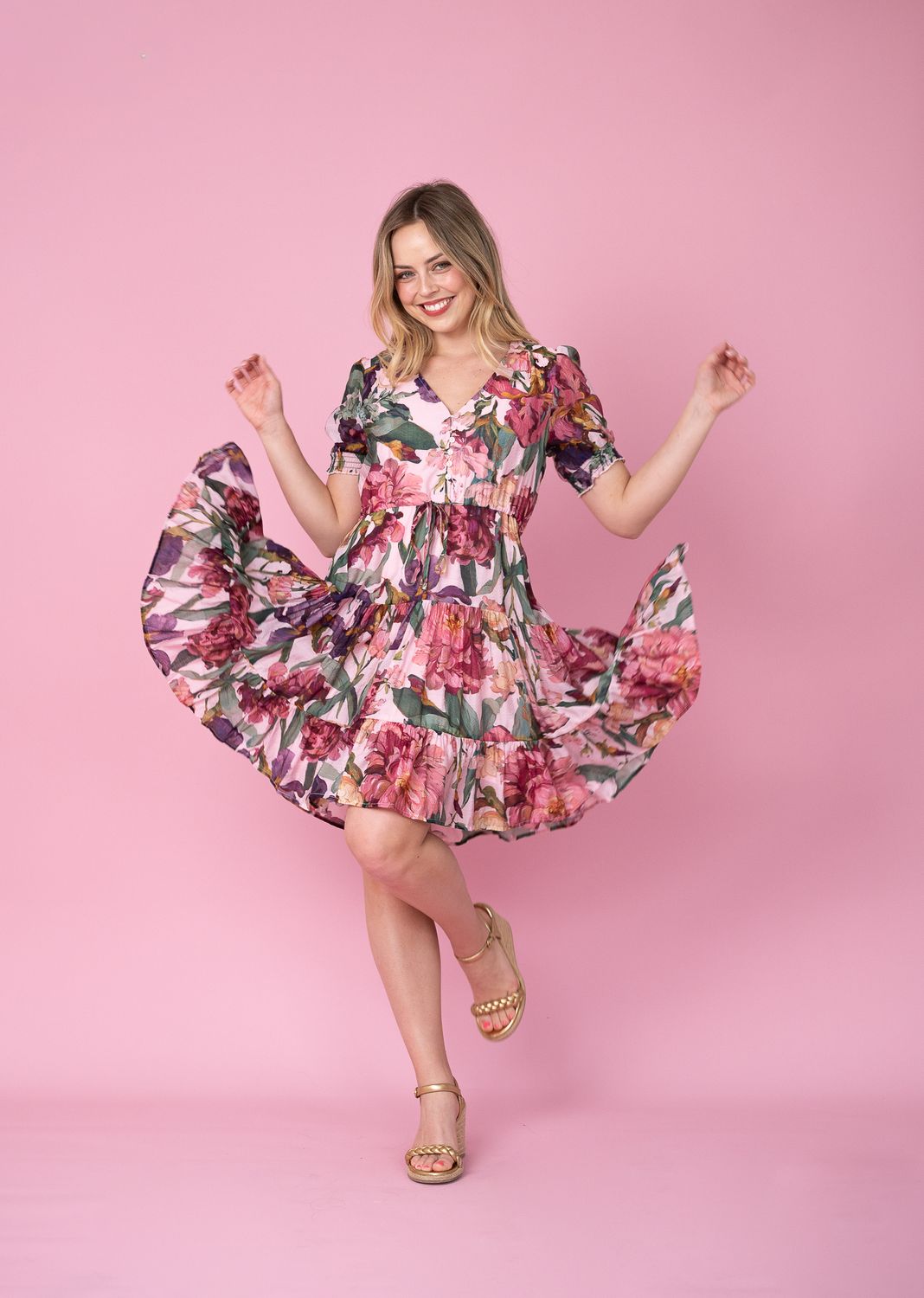D8634-23C Selma short Dress