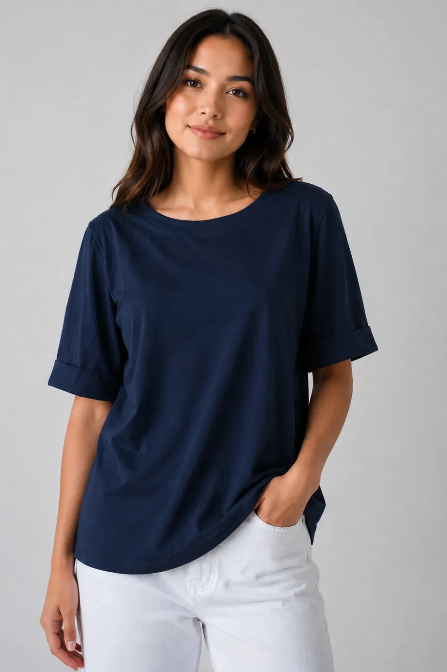 VBLT888 - COCO TEE - NAVY