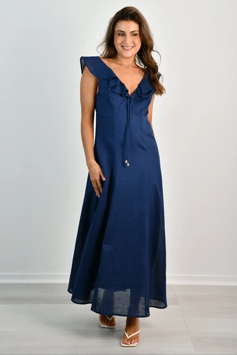 VJHD430 - MAGIC MILLIONS DRESS - NAVY