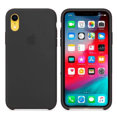 Carcasa de silicona para iPhone XR