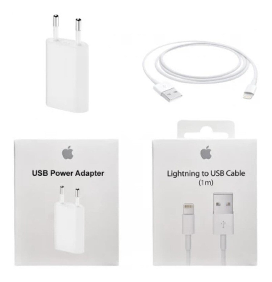 Combo Kit de cargador & cable lightning original para iPhone & iPad