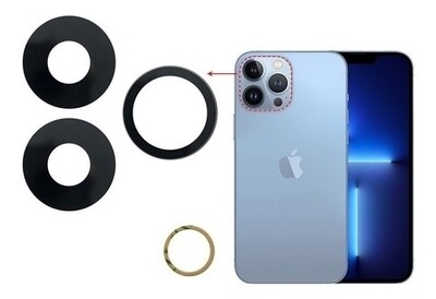 Vidrio Lens Cristal Camara para iPhone 13 Pro
