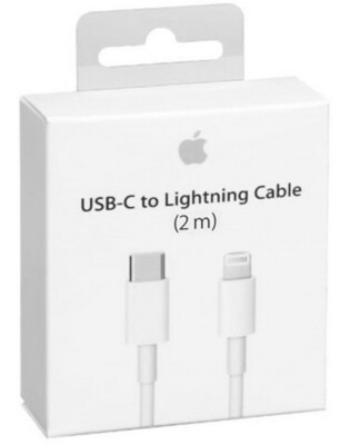 Cable original USB-C a lightning para iPhone y iPad - 2 Metros