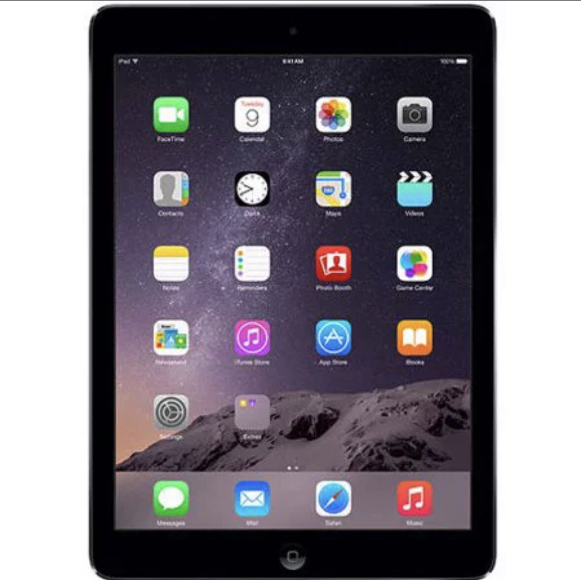 iPad Air A1474 de 32 GB - Negro - Semi Nuevo