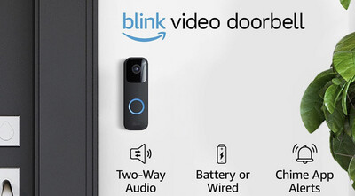Amazon Blink Video Timbre | Timbre por app y compatible con Alexa