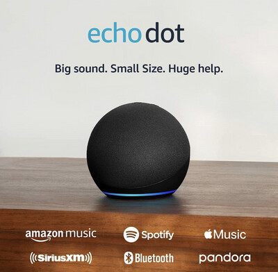 Amazon Echo Dot de 5ta generación con control de voz de Alexa Altavoz inteligente