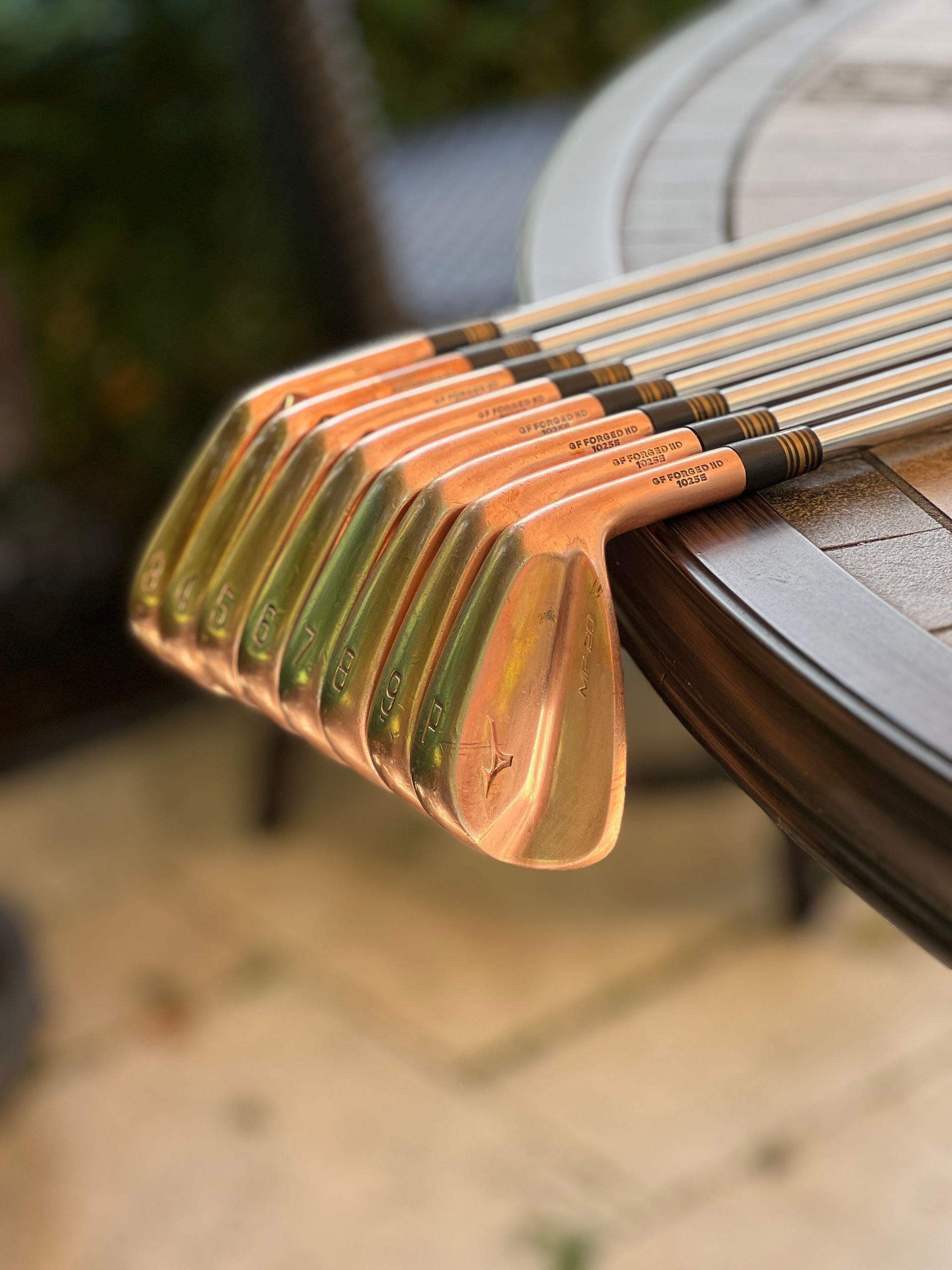 Copper Mizuno MP-20 Iron Set