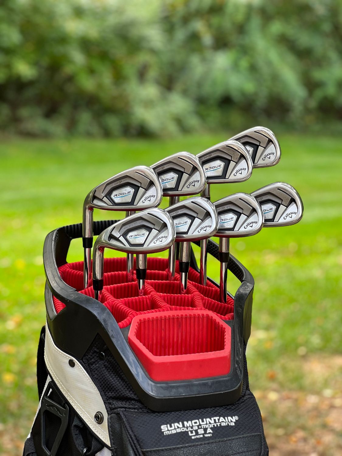 Left Handed Callaway Rogue Iron Set