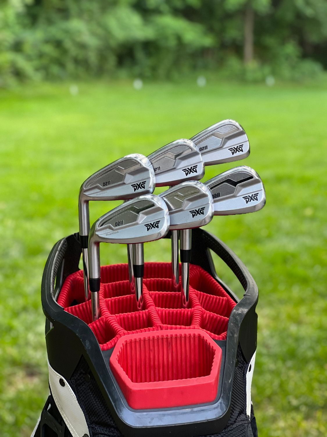 Left Handed PXG 0211 Dualcor Iron Set