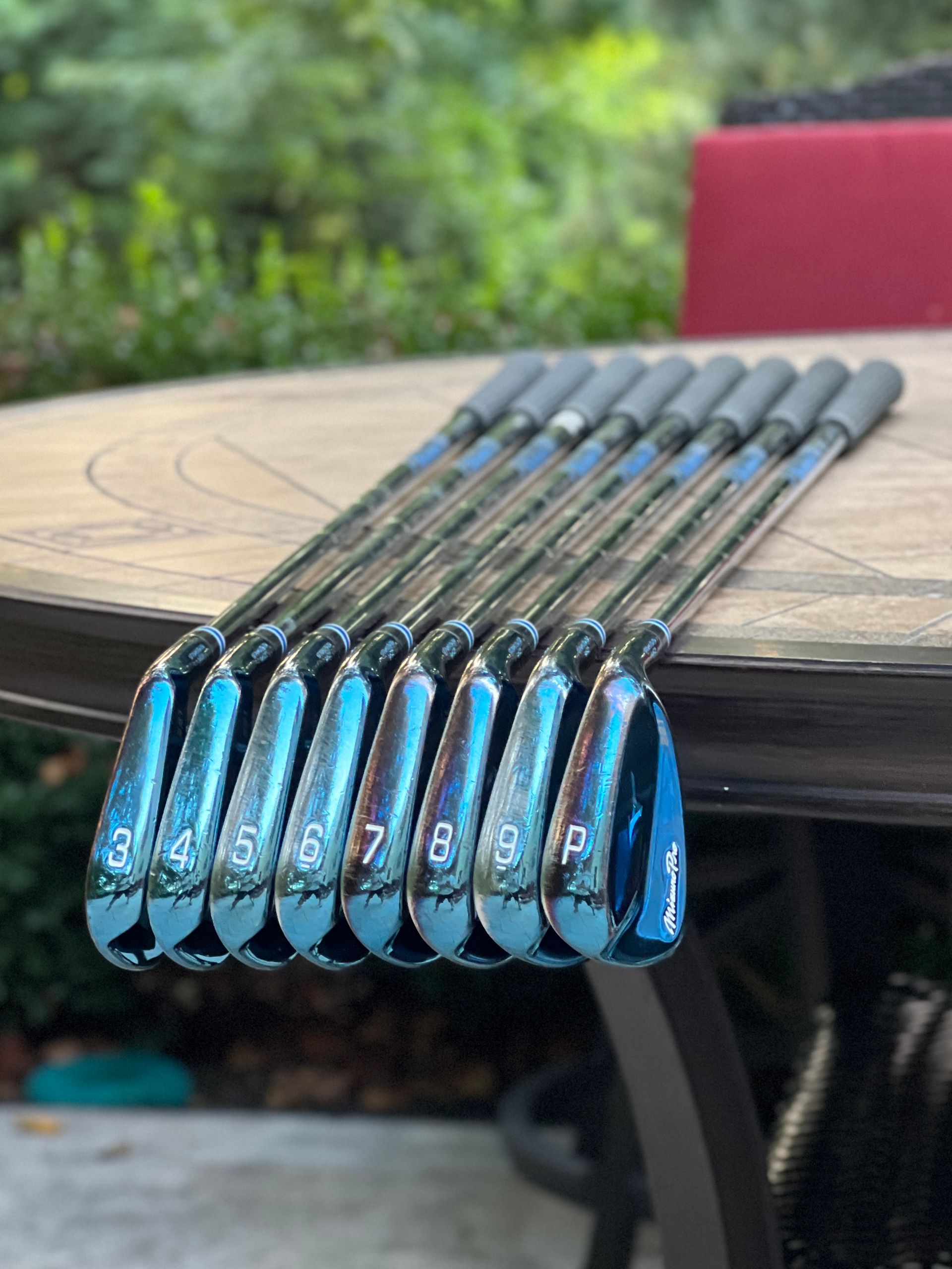 Mizuno Pro 221 Limited Blue Ion Iron Set #359/1221