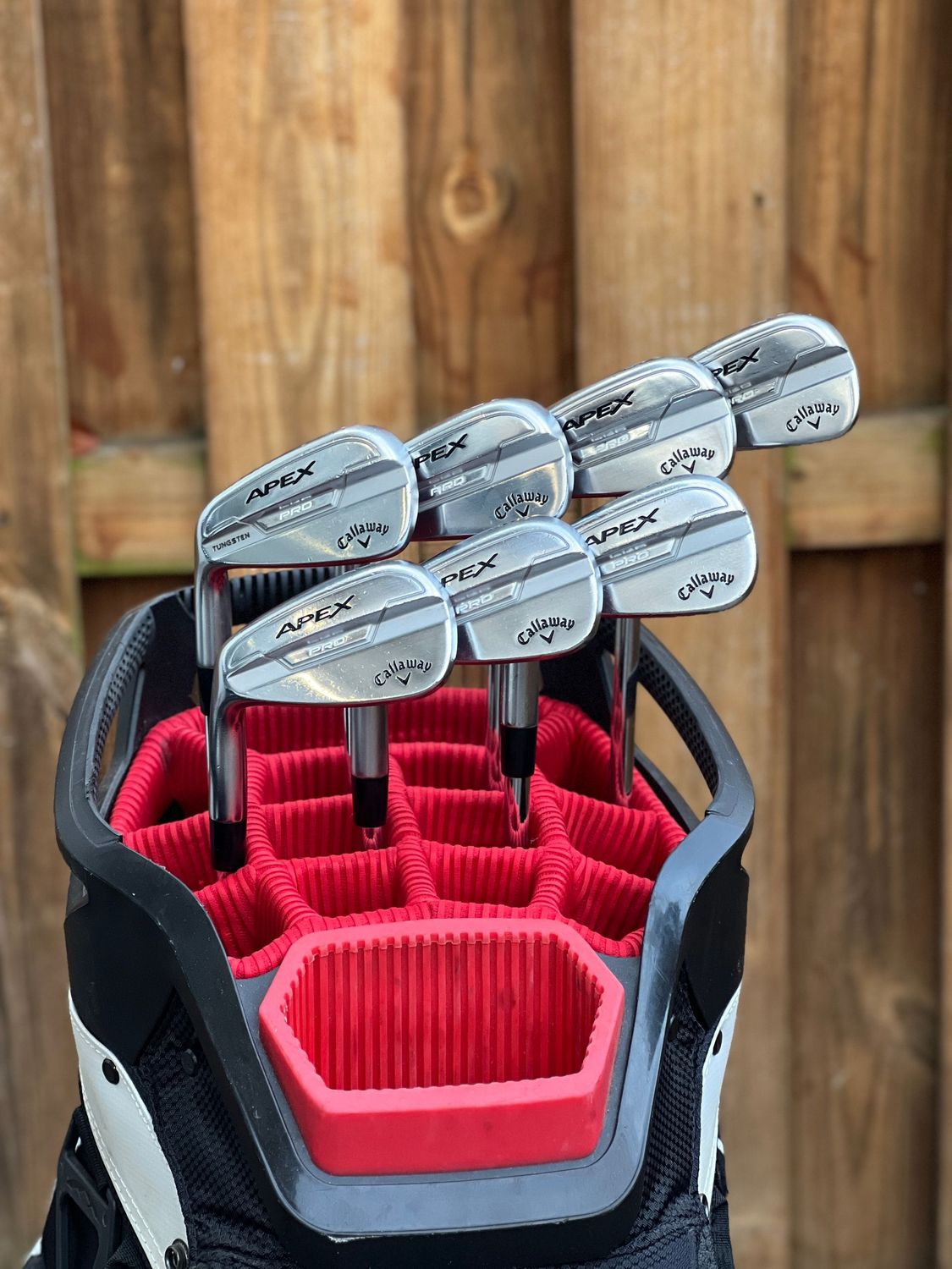 Left Handed Callaway Apex Pro 21 Iron Set