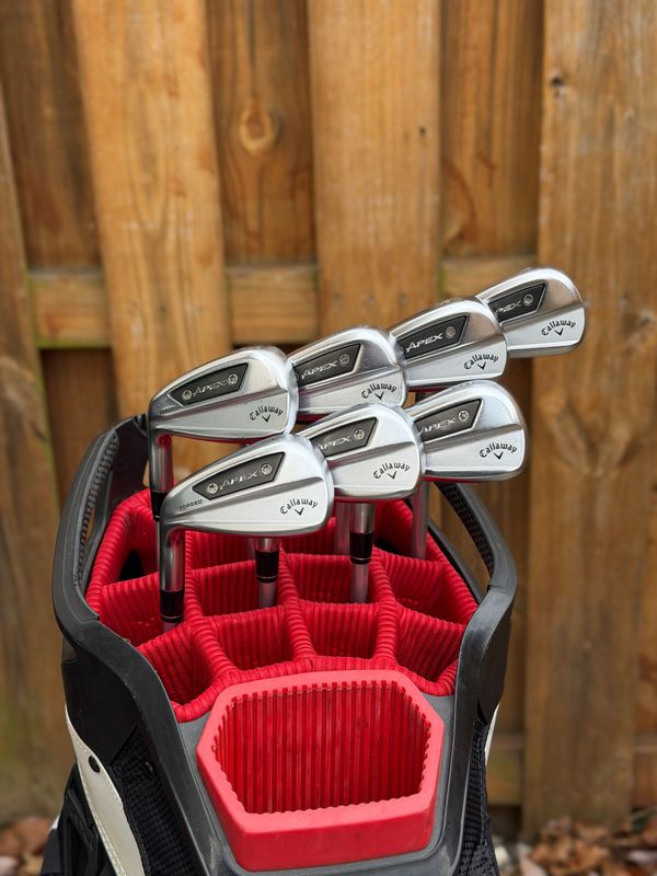 Left Handed Callaway Apex Ai200 Iron Set