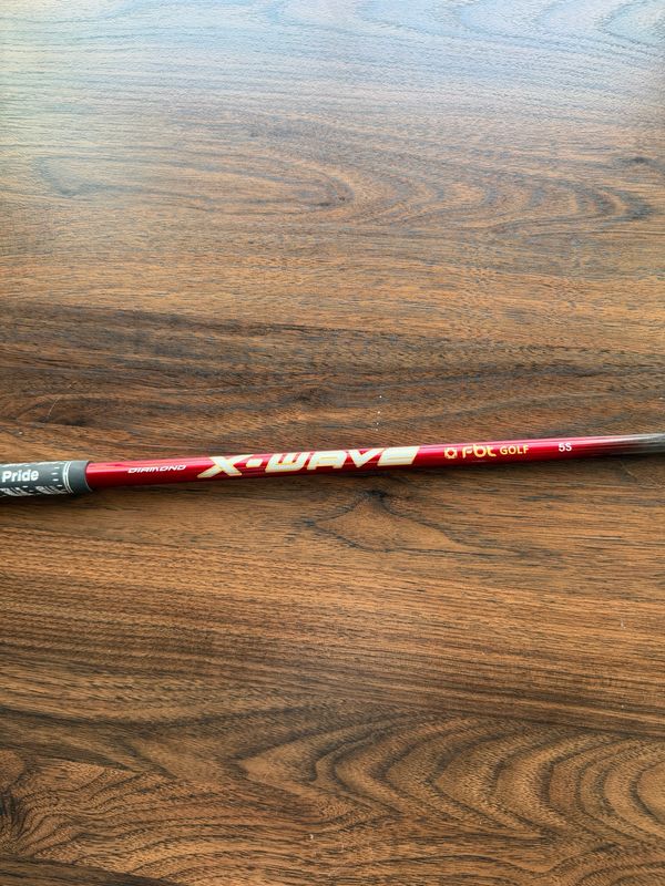 Diamond X - Wave FBT Golf 5S 3 Wood Shaft w/ Callaway Adaptor