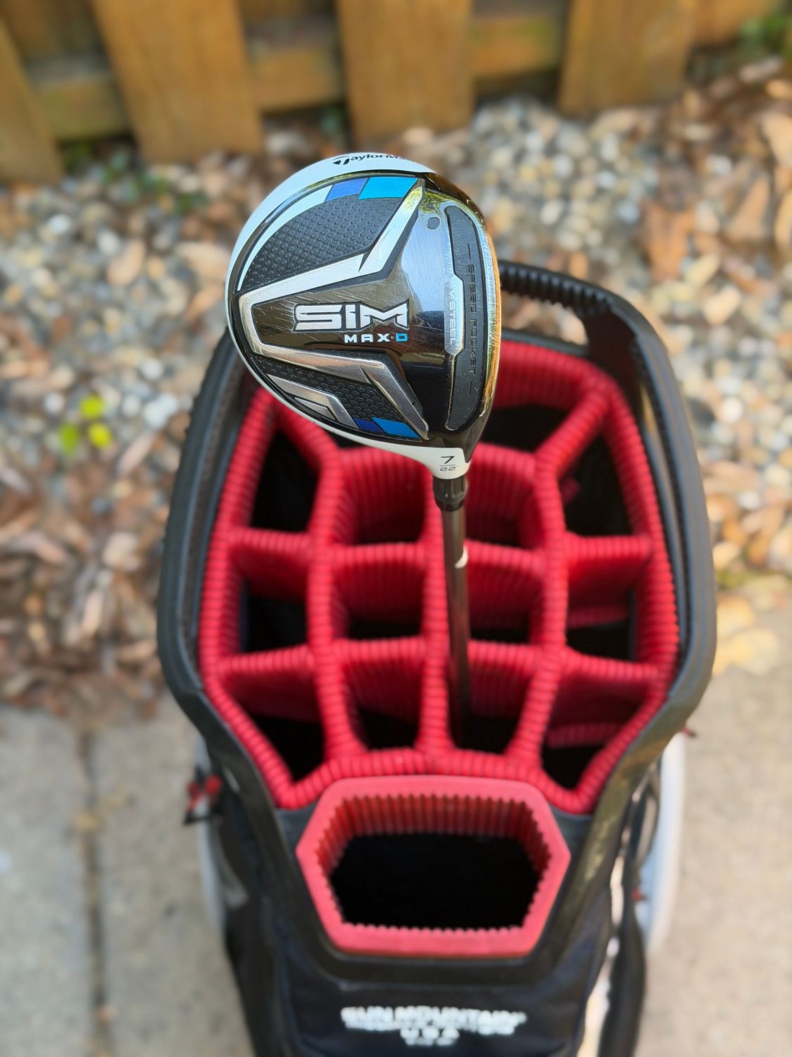 Taylormade Sim Max D 22º 7 Wood