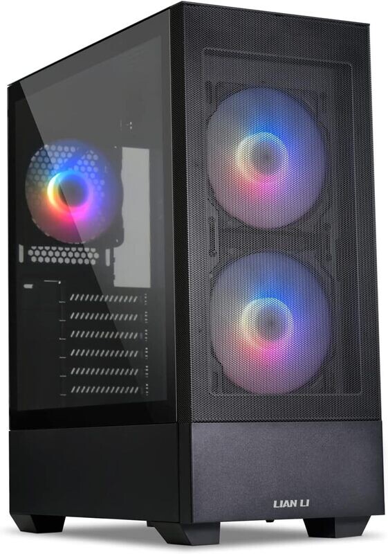 LIAN LI High Airflow ATX PC Case, RGB Gaming Computer Case