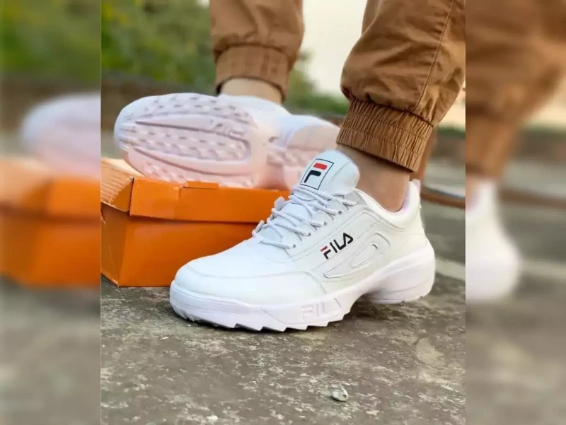 Fila White Sneakers US Size 6