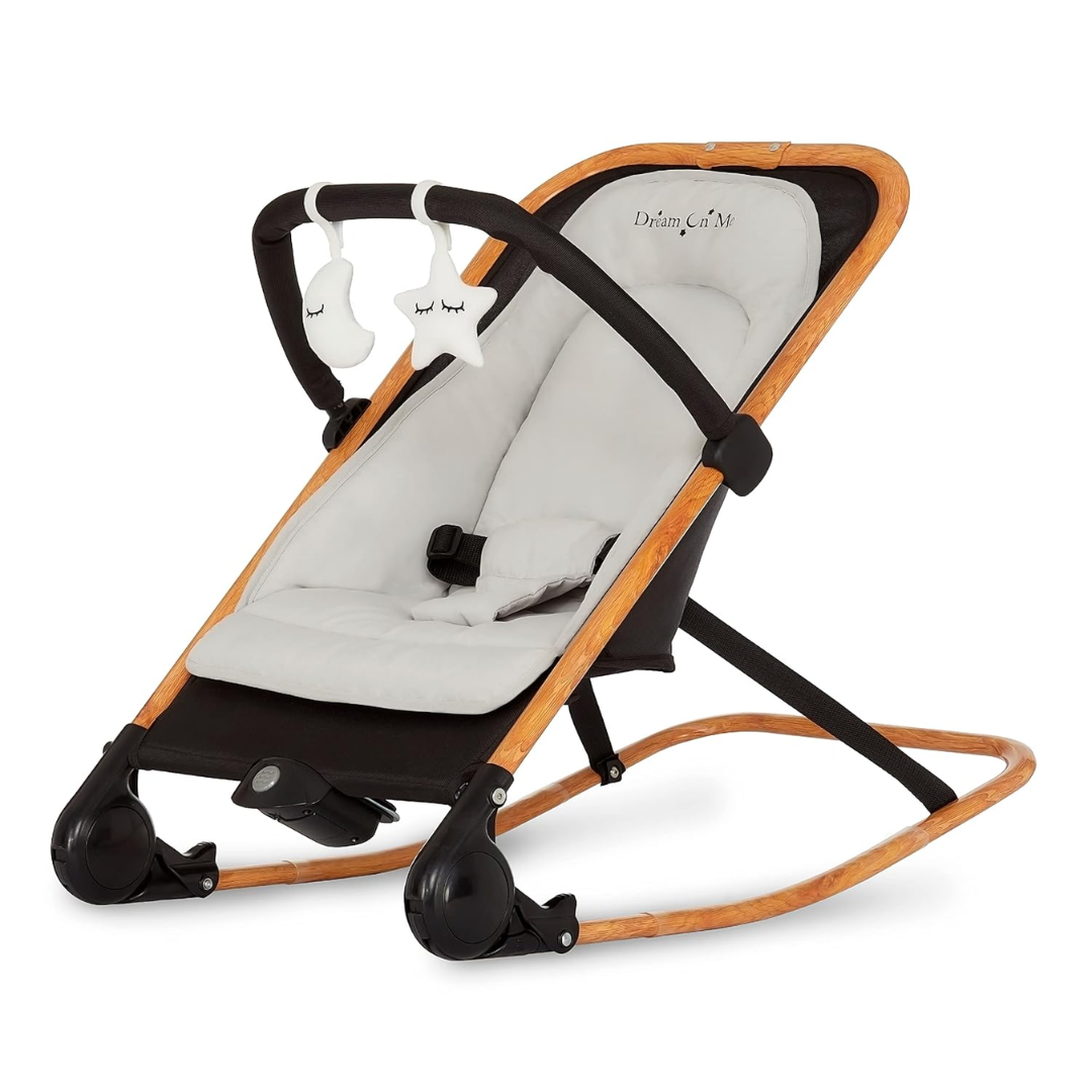 Dream on Me Rock With Me 2-in-1 Baby Rocker and Stationary Seat
