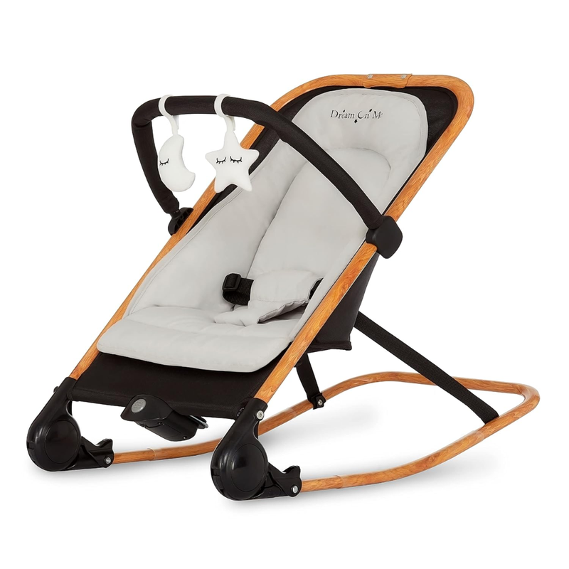 Dream on Me Rock With Me 2-in-1 Baby Rocker and Stationary Seat
