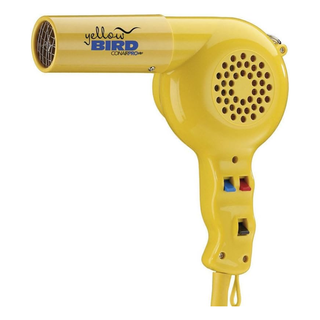 Conair Pro Yellow Bird Hair Dryer (Model: YB075W)