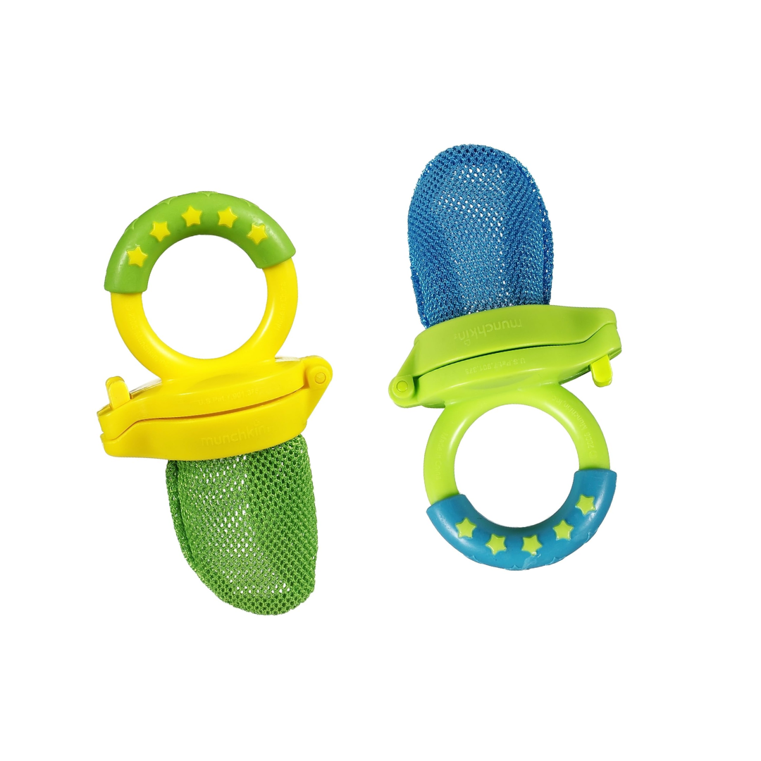 2 Munchkin Fresh Food Feeder - Blue/Green