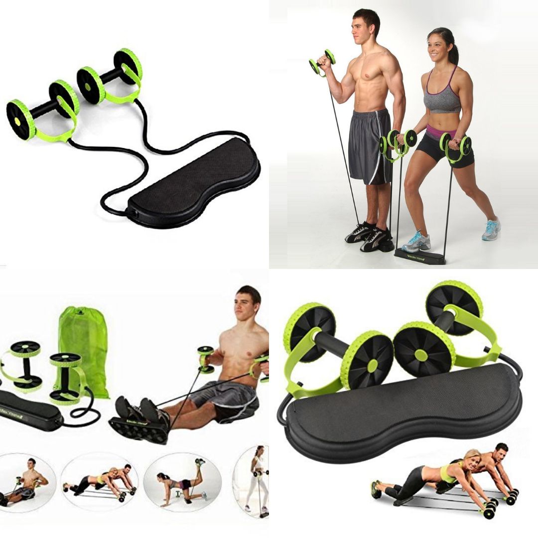 Cartshopper Panzl Home Total-Body Fitness Gym Revoflex Xtreme Abs Trainer Resistance Exercise