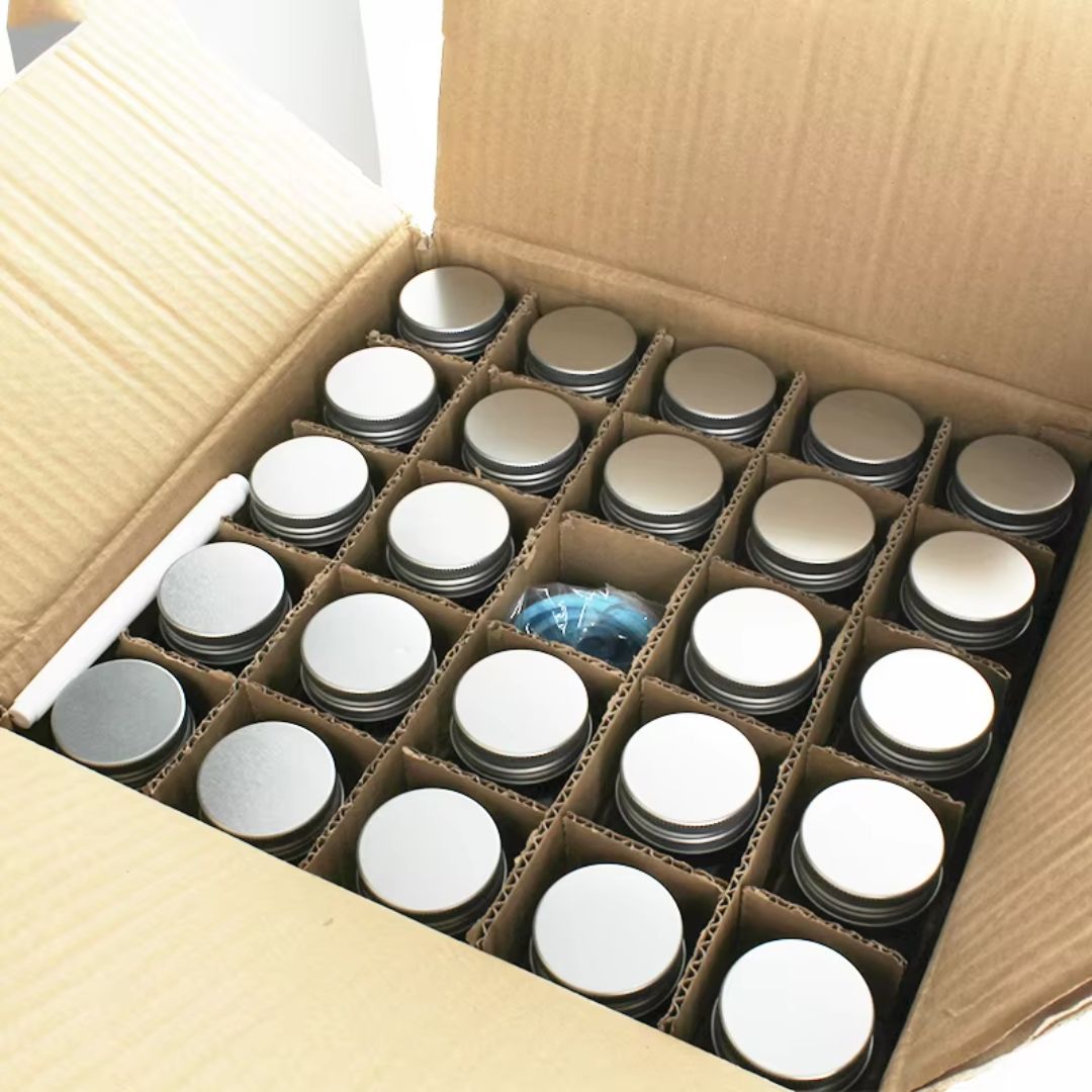 24 Pcs Glass Spice Jars with Spice Labels