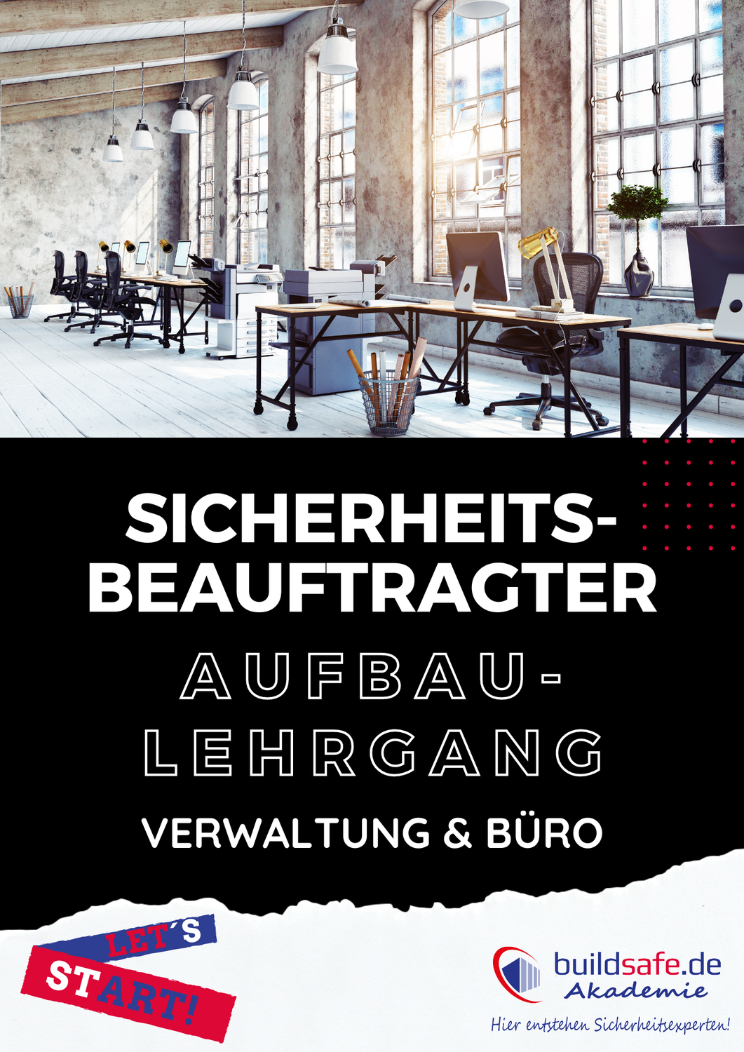 Sicherheitsbeauftragter: Aufbaulehrgang Verwaltung & Büro [Präsenz]