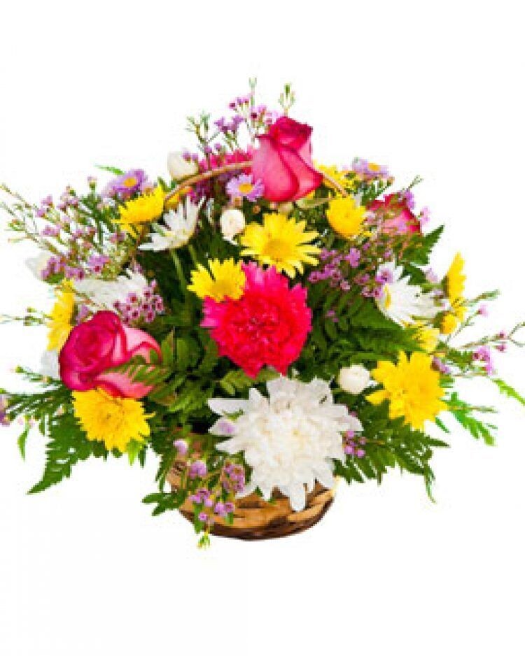 Basket Floral Arrangement 1