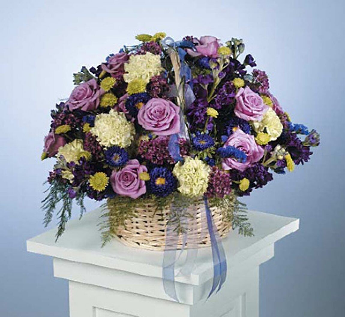 Basket Floral Arrangement 6