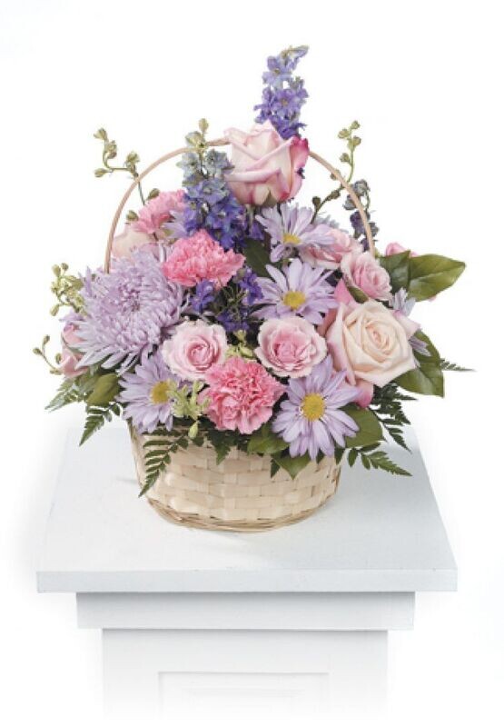 Basket Floral Arrangement 8