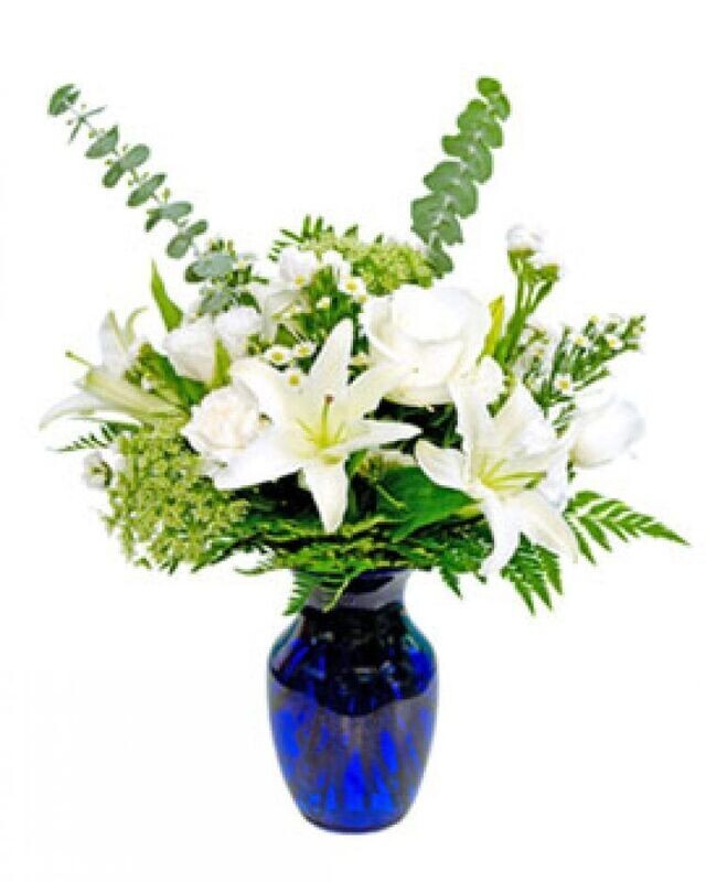 Glass Vase Arrangement 8