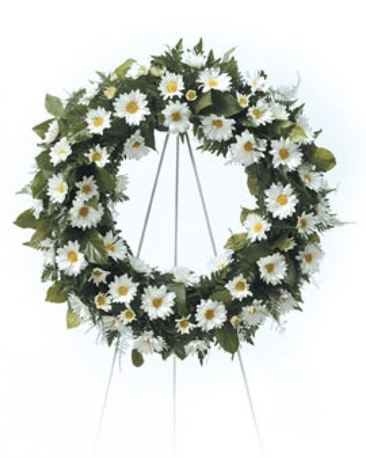 Mixed Flowers Wreath 2