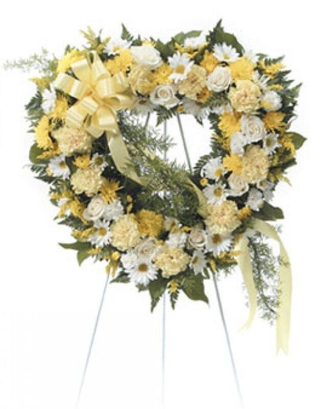 Heart Floral Arrangement 2