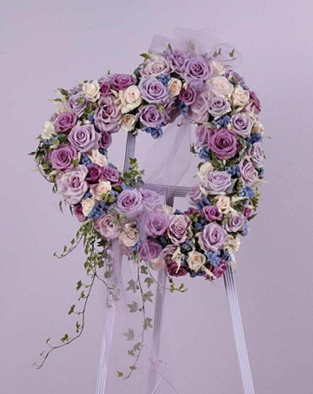 Heart Floral Arrangement 4