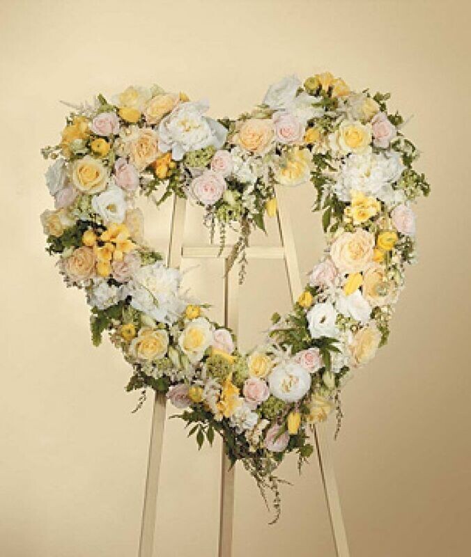 Heart Floral Arrangement 5