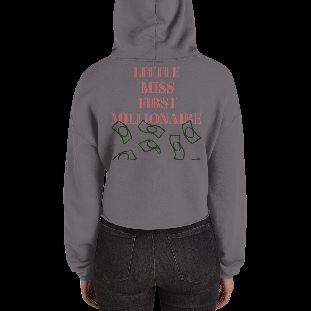 Manifestation Cropped Hoodie