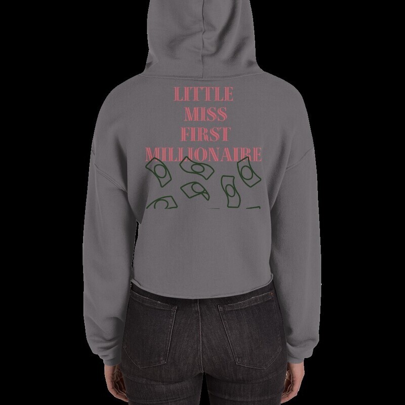 Manifestation Cropped Hoodie