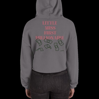 Manifestation Cropped Hoodie