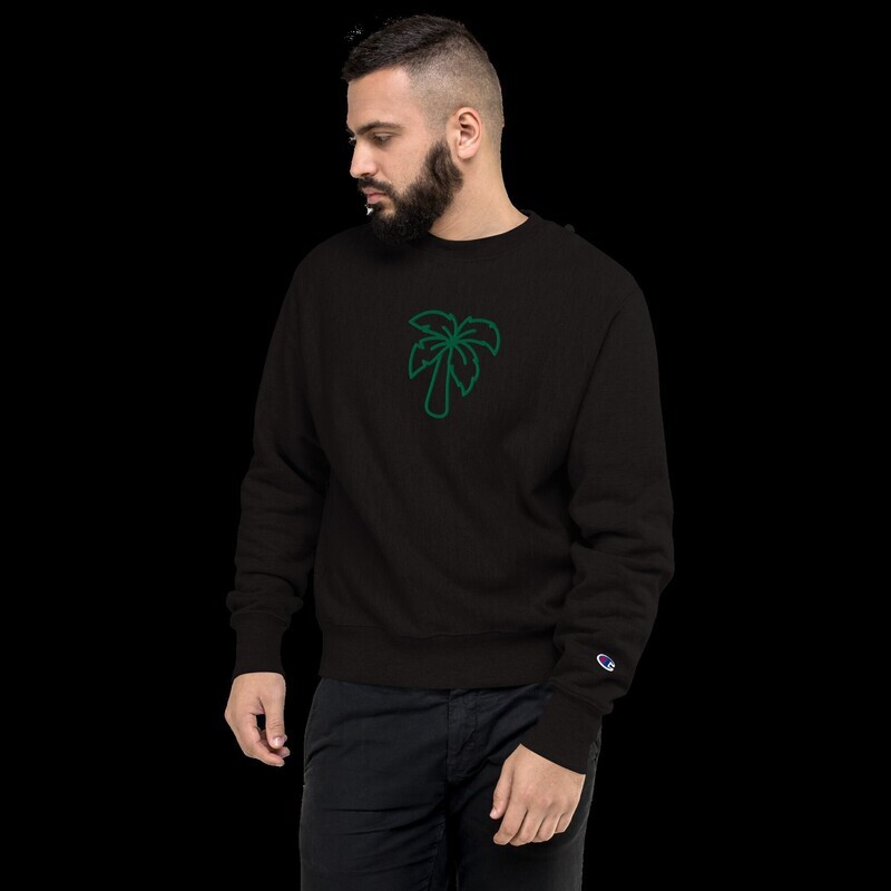 Palm Tree Men&#39;s Champion Sweatshirt