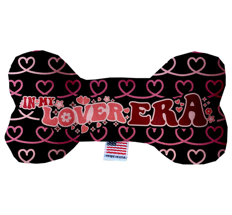 &quot;In My Love Era&quot; Soft Plush Squeaker Pet Dog Valentines Toy