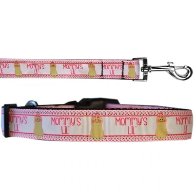 &quot;Mommy&#39;s Little Peanut&quot; Small to XLarge Nylon Dog Cat Nylon Collar And/or Leash