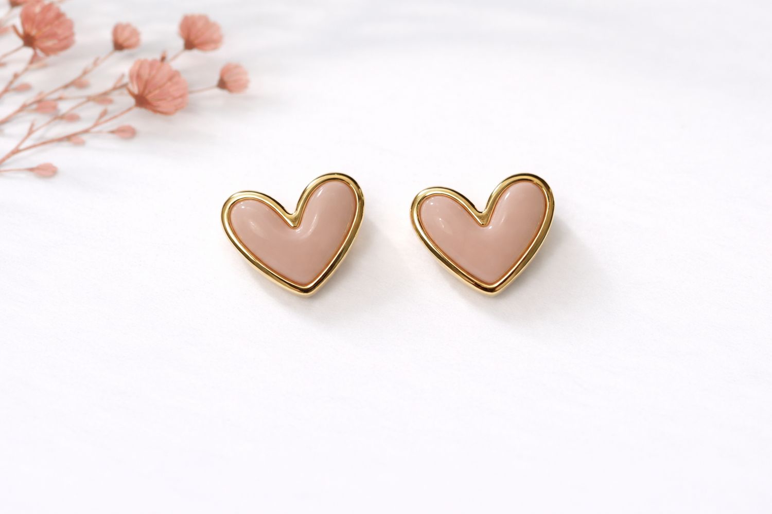 Heart Studs