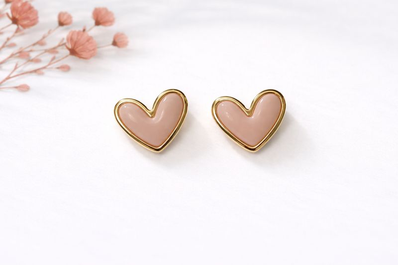 Heart Studs