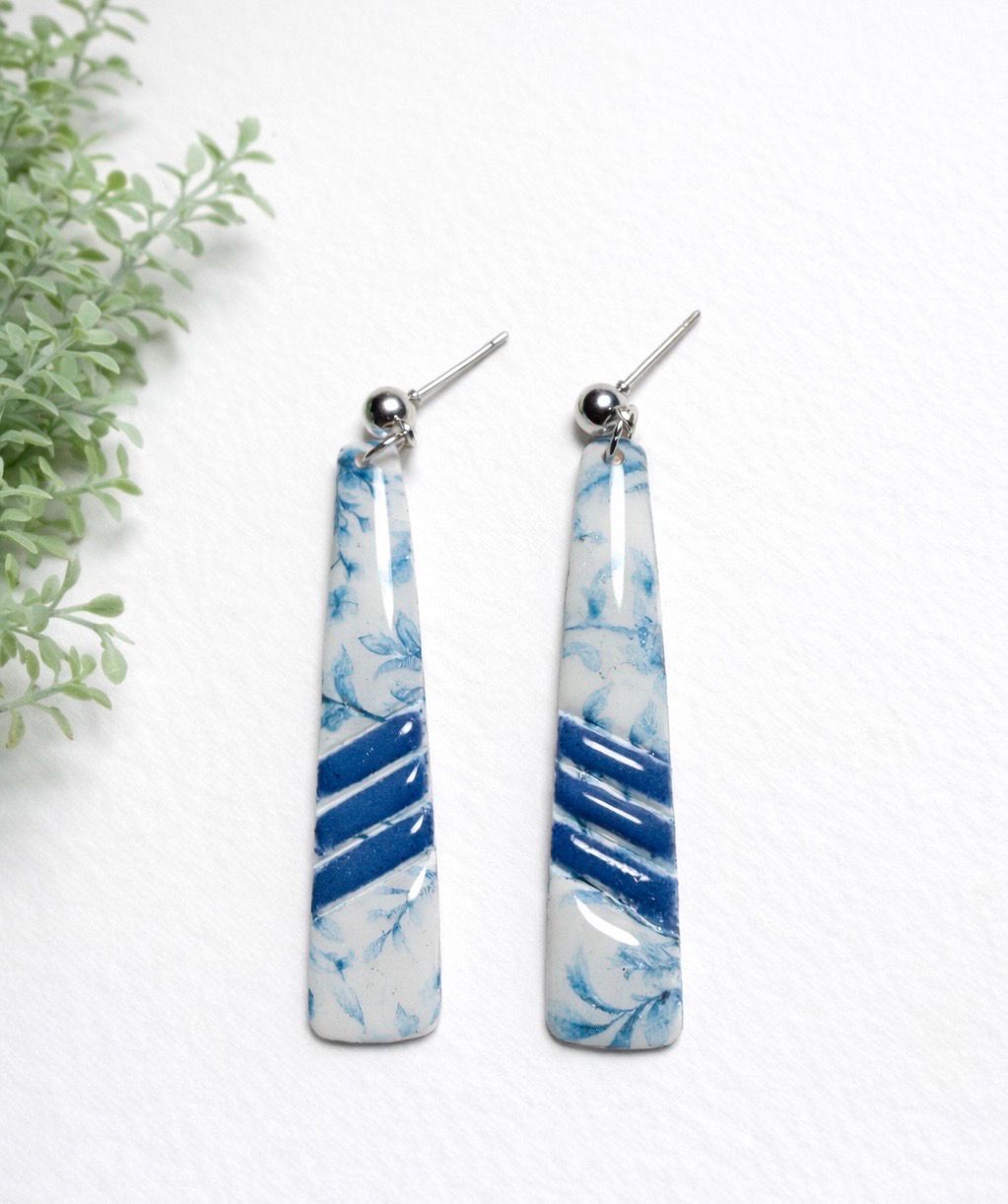 Blue Willow Dangles