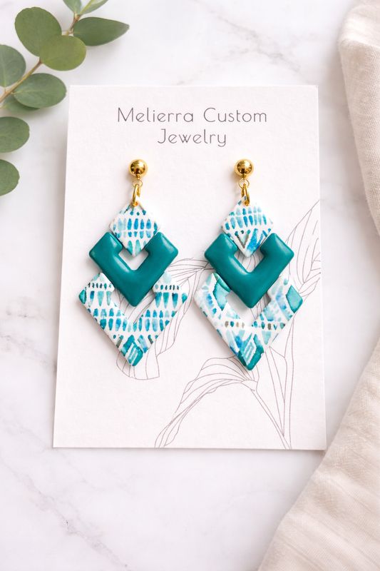 Teal Shoreline Dangles