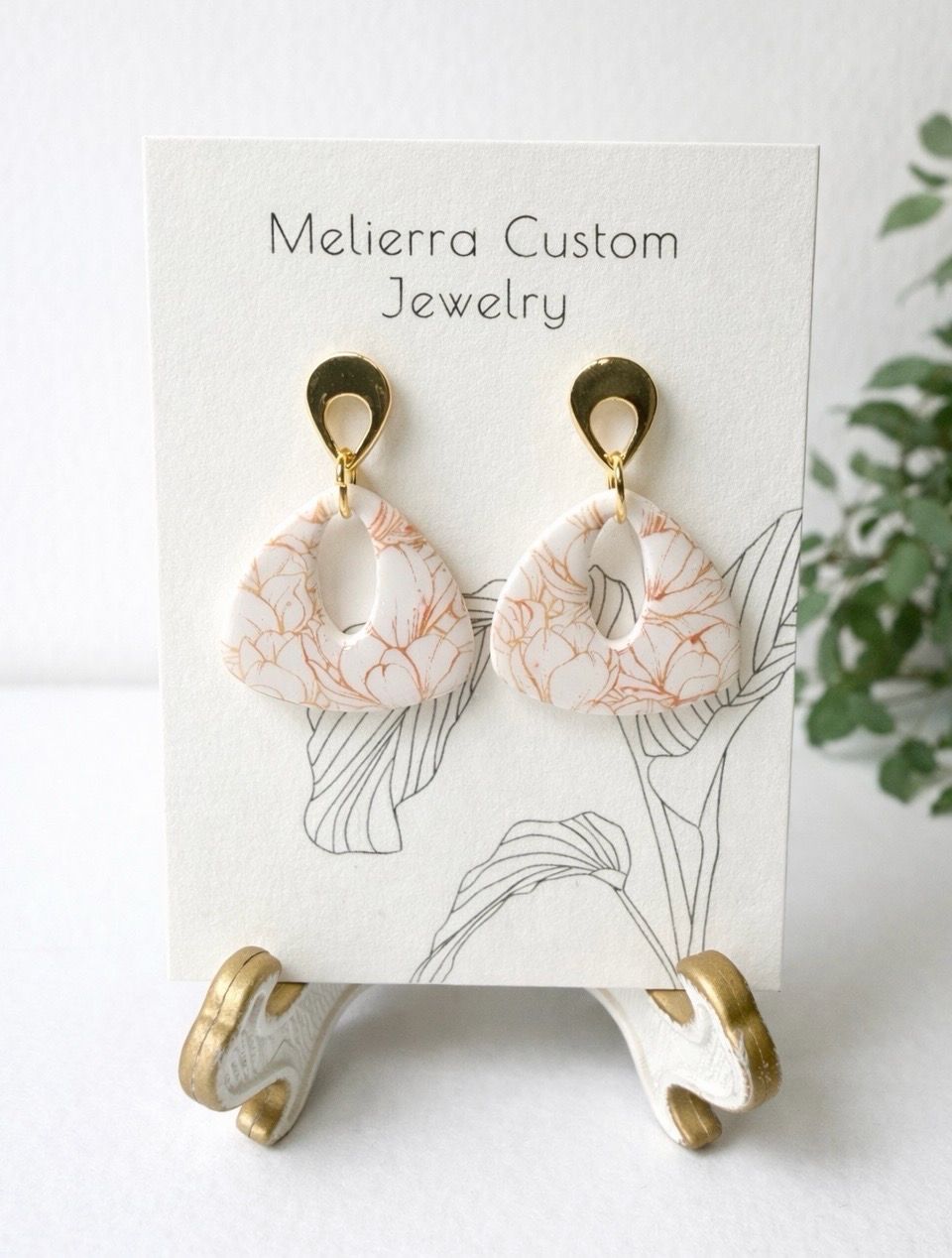 Peach Garden Dangles